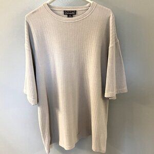 Fumagalli's Studio Men's Short Sleeve Gray Sweater XXL